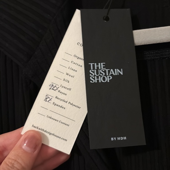 Collar Rib Tunic Dress - Picture 5 of 8